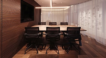 会議室A（6名用）：ビジネスエアポート恵比寿