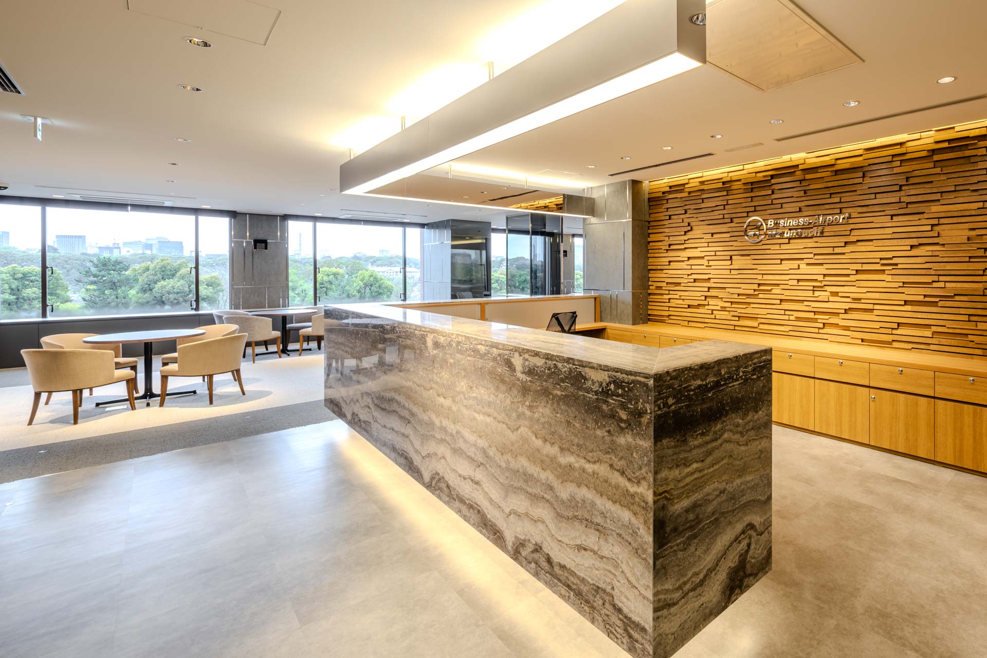 ビジネスエアポート丸の内_受付