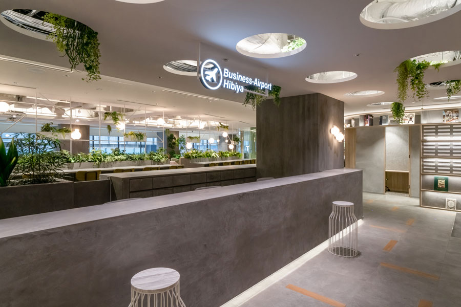 ビジネスエアポート日比谷_受付