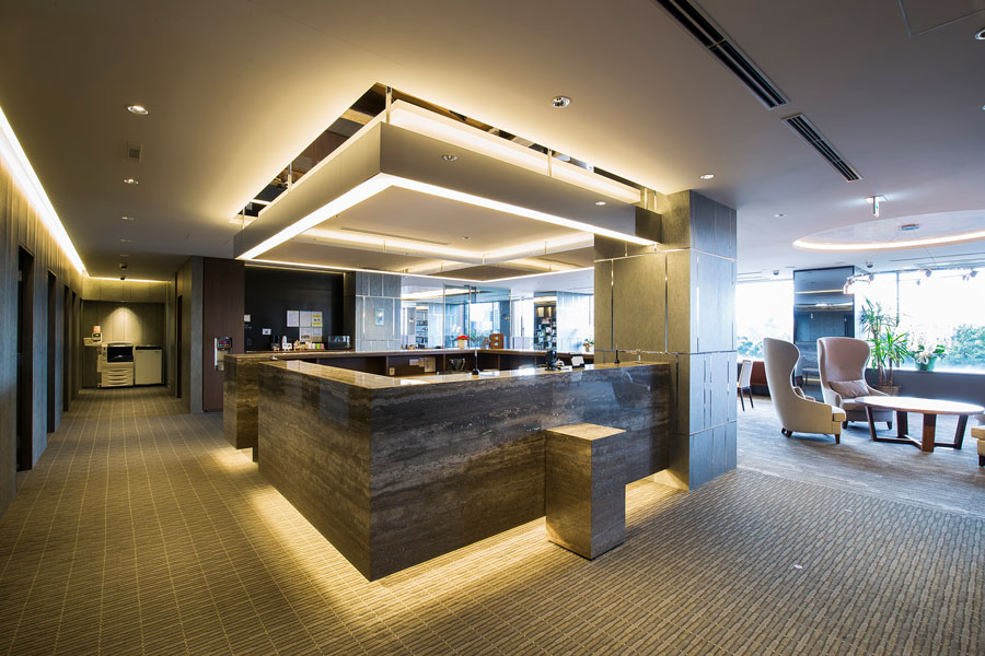 ビジネスエアポート丸の内_受付