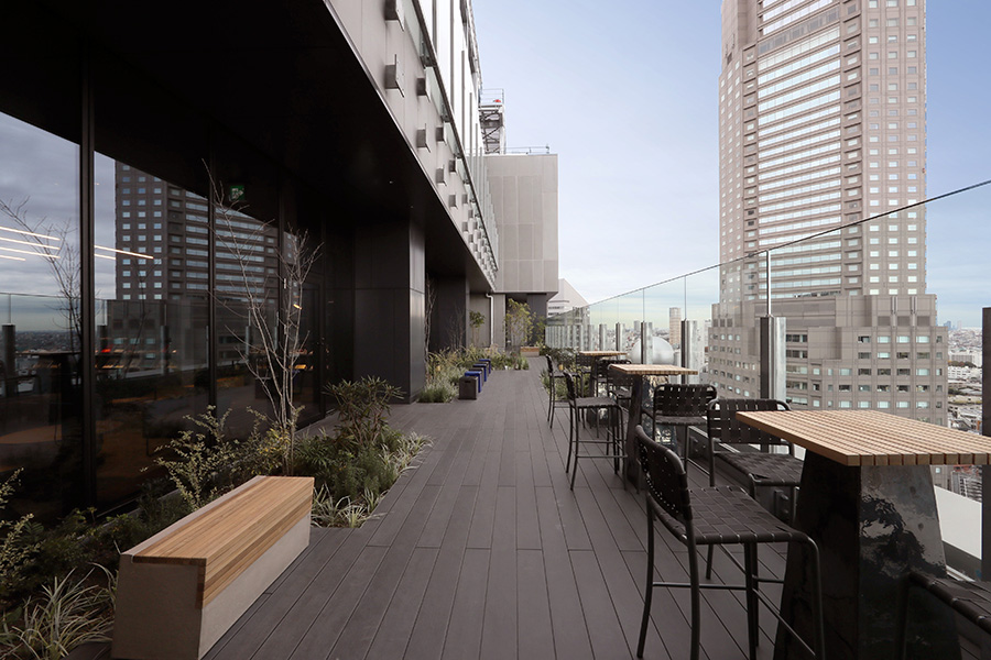 ビジネスエアポート渋谷フクラス_テラス