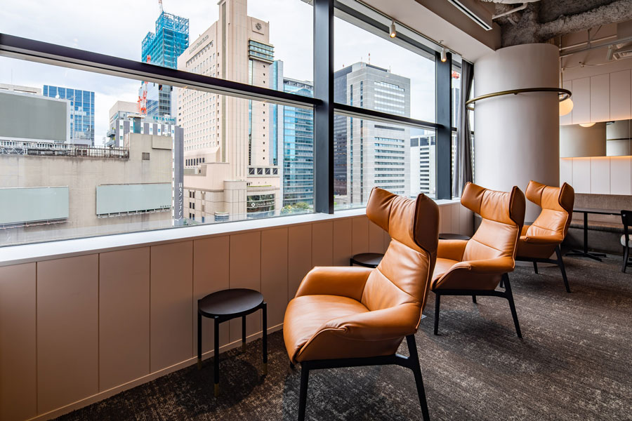 ビジネスエアポート新橋_リフレッシュエリア