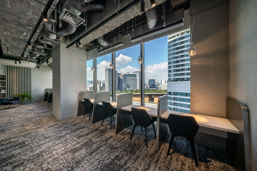 ビジネスエアポート竹芝_ソロワークエリア1